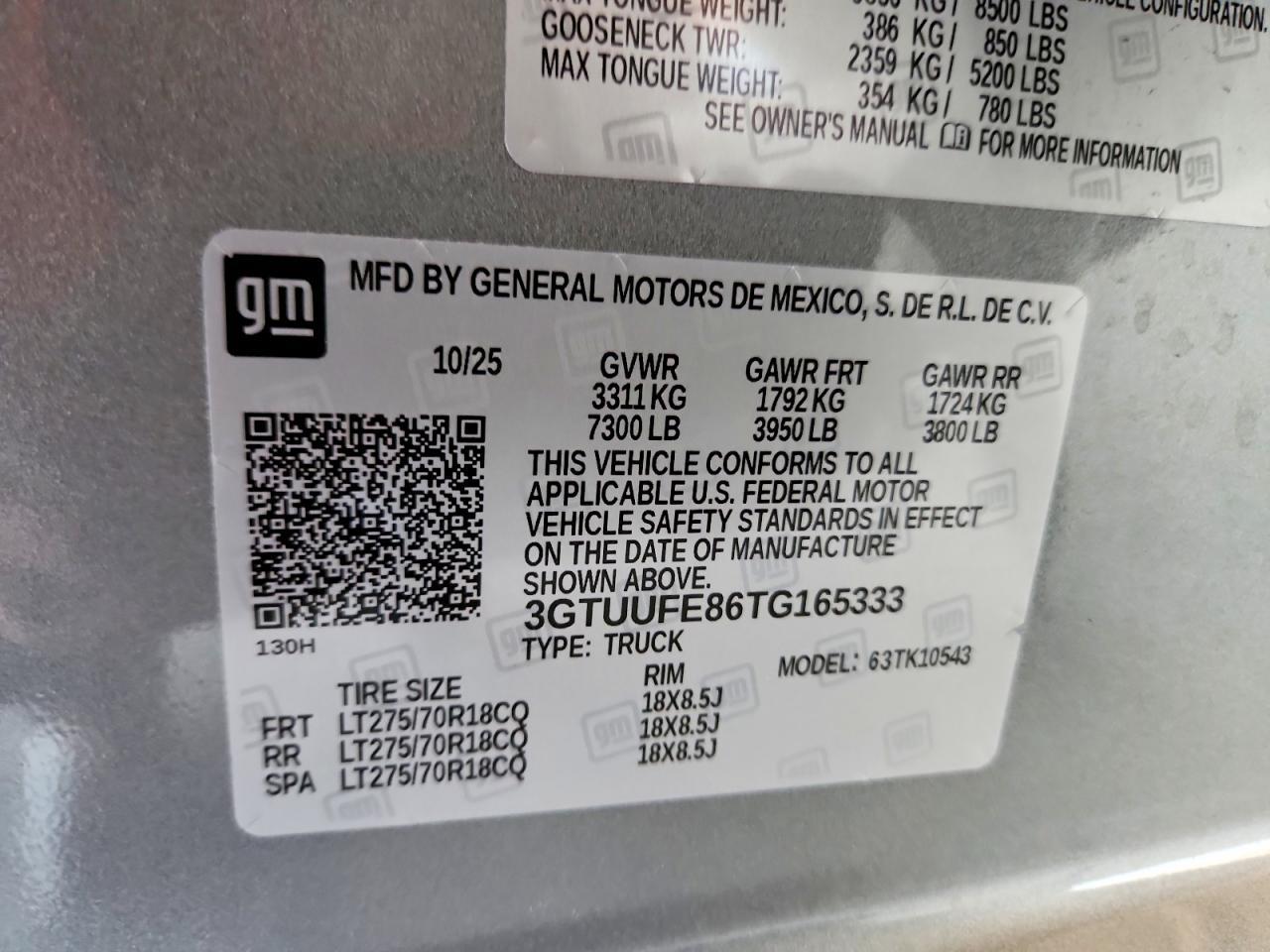 2026 GMC Sierra K1500 AT4X