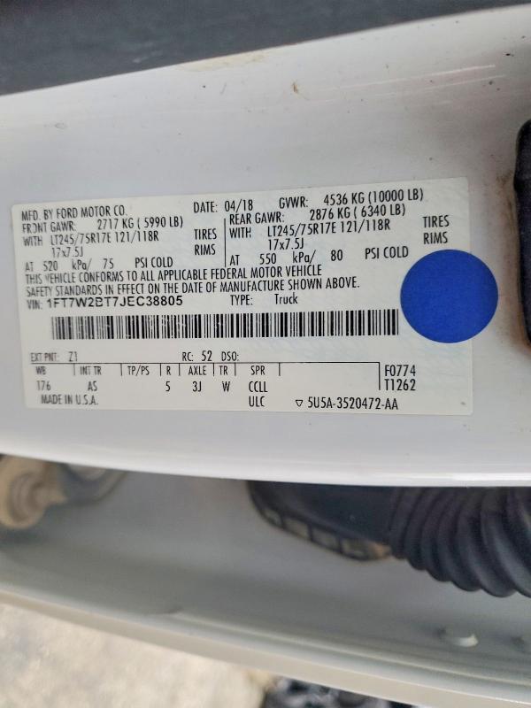 2018 Ford F250 Super Duty