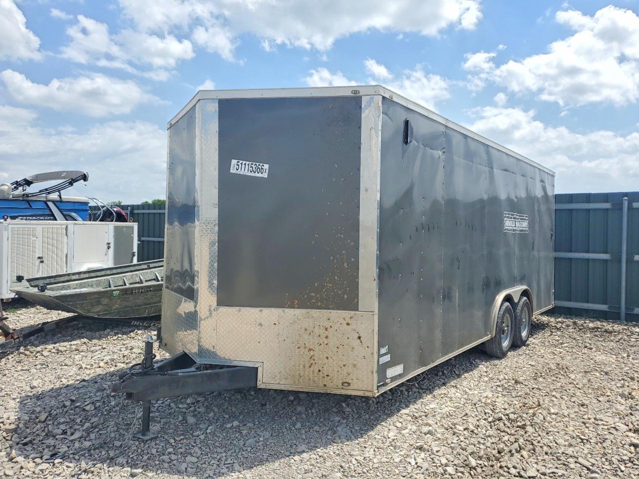 2022 Quality Cargo 8.5X20TA3 Enclosed Cargo Trailer