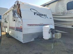 Salvage trucks for sale at Colton, CA auction: 2003 Pioneer Trailer