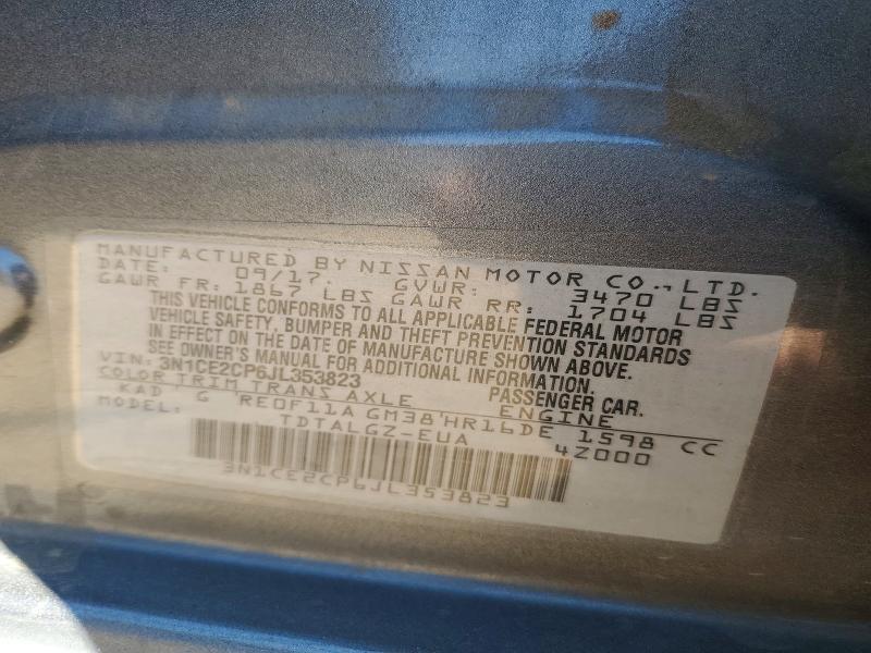 2018 Nissan Versa Note sr