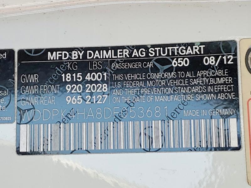 2013 Mercedes-Benz Slk 250