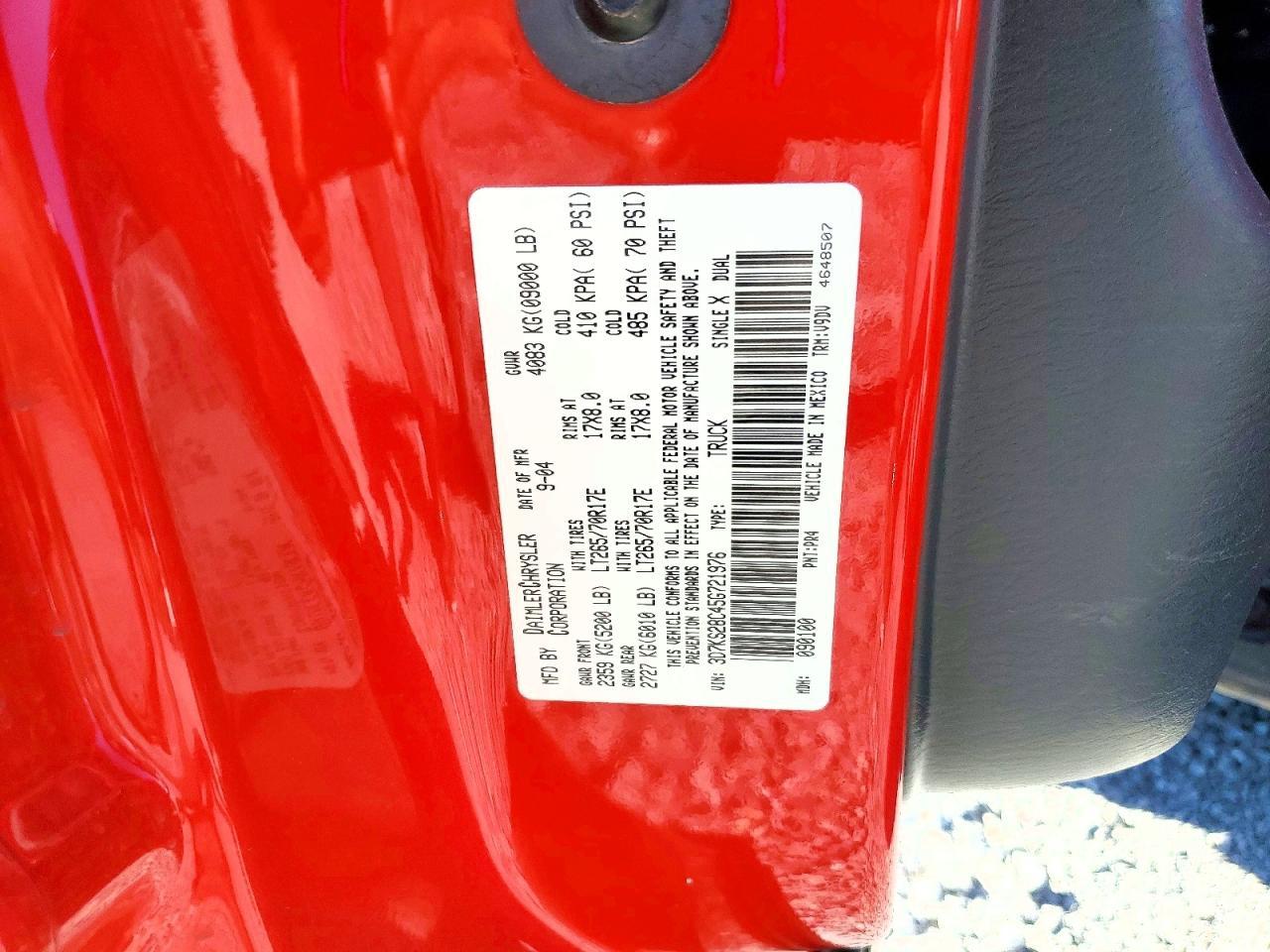 2005 Dodge RAM 2500 ST