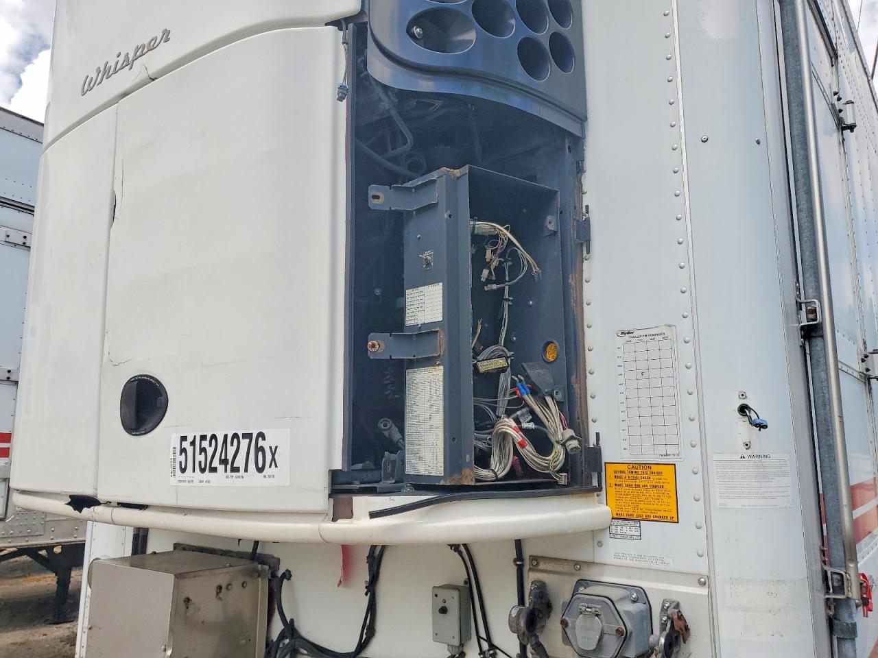 2009 Utility VS2RA Refrigerated Van Trailer