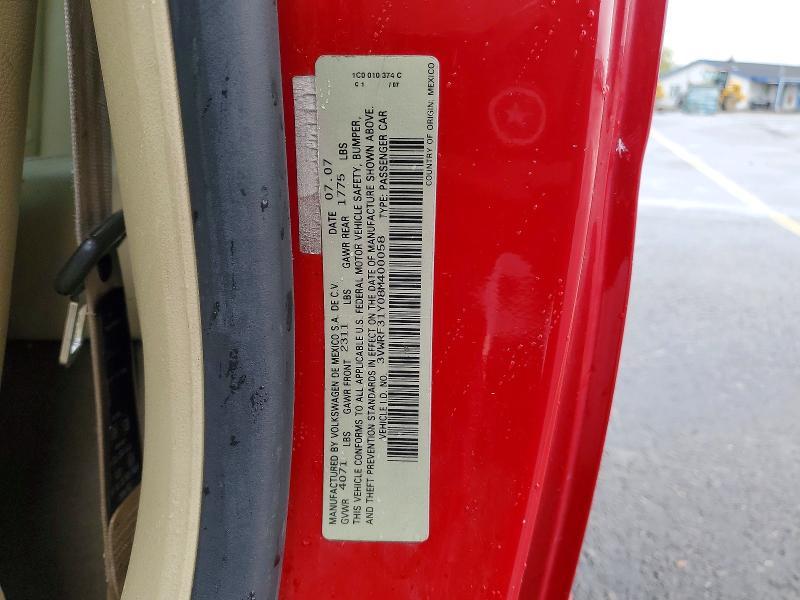 2008 Volkswagen New Beetle Convertible se