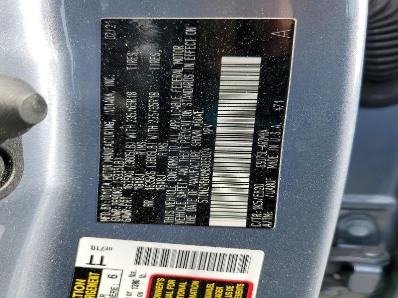 2021 Toyota Highlander xle