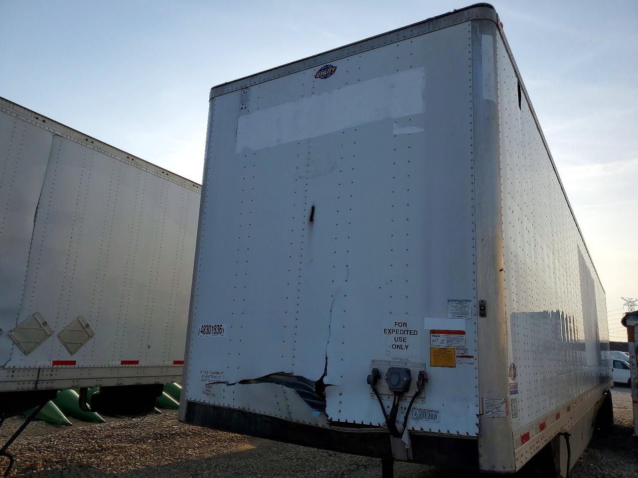 2018 Utility VS2DX DRY Van Trailer