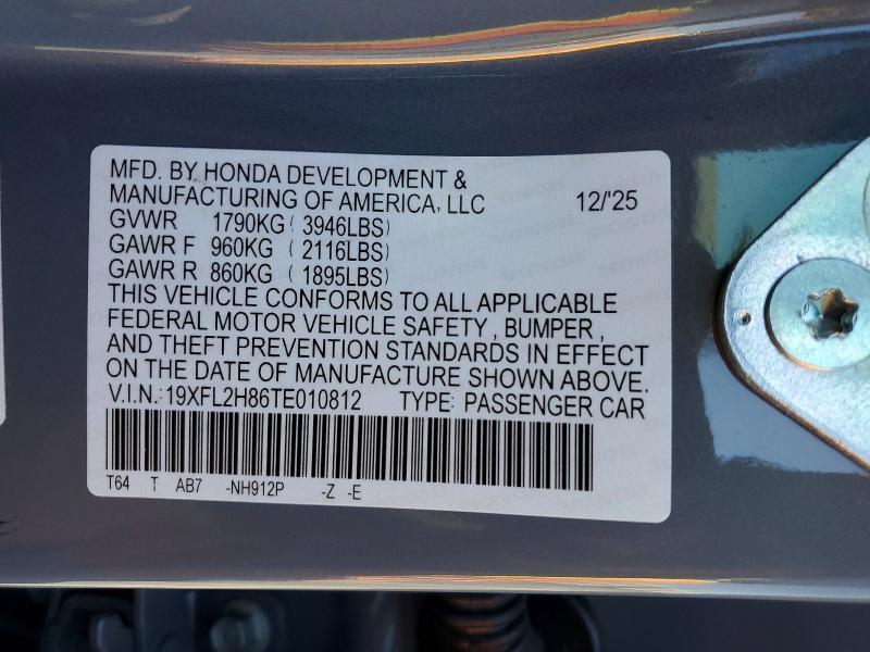 2026 Honda Civic Sport