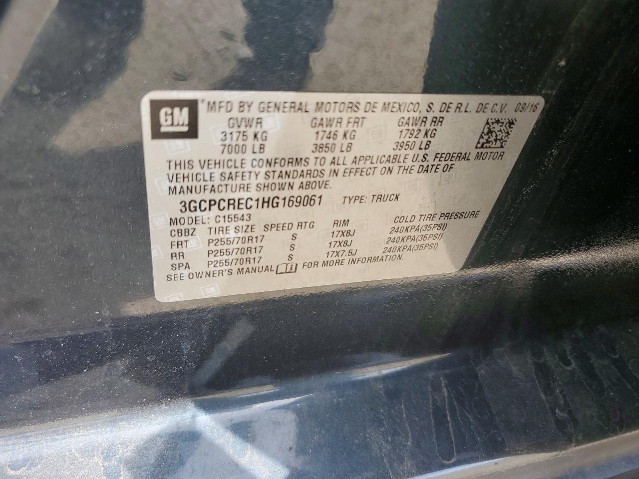 2017 Chevrolet Silverado C1500 LT