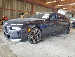 Salvage cars for sale from Copart Sun Valley, CA: 2024 BMW 740 i