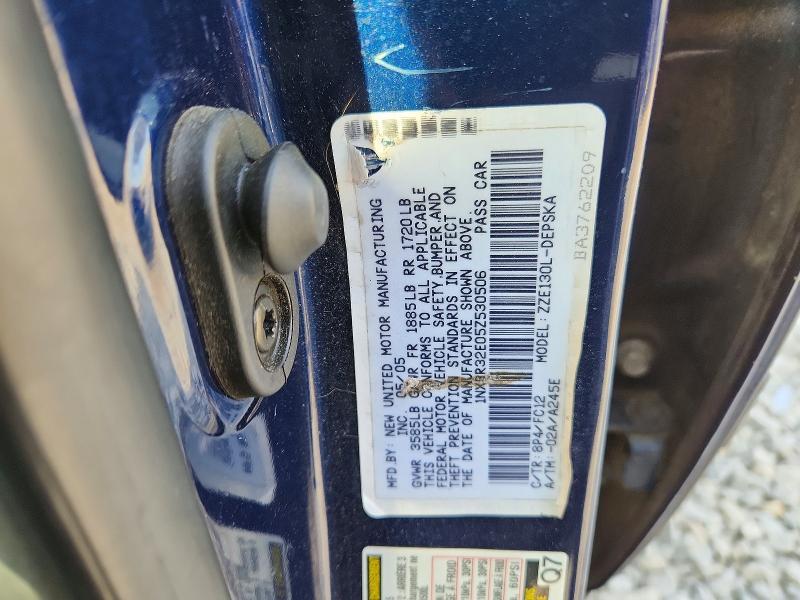 2005 Toyota Corolla s