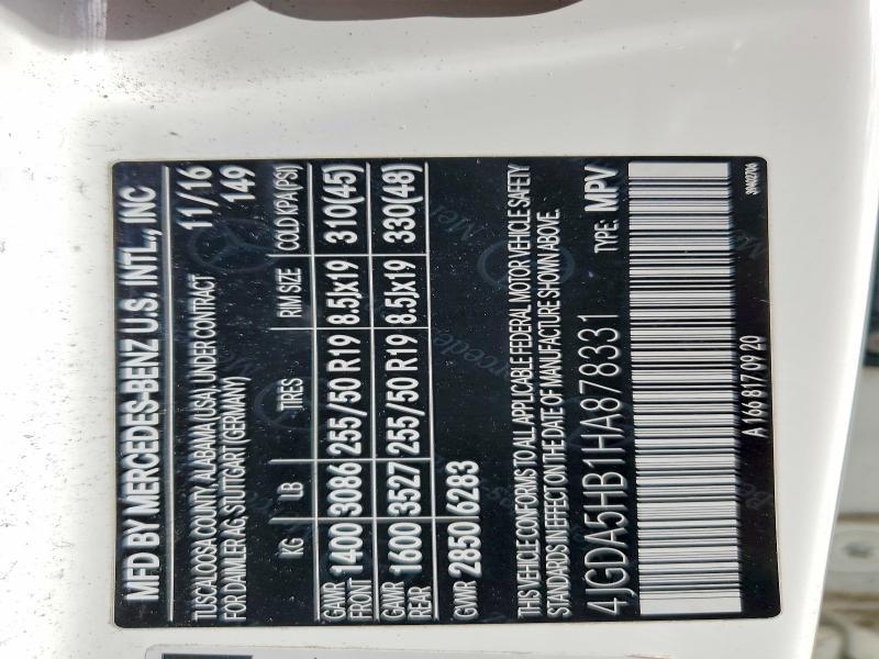 2017 Mercedes-Benz Gle 350 4matic