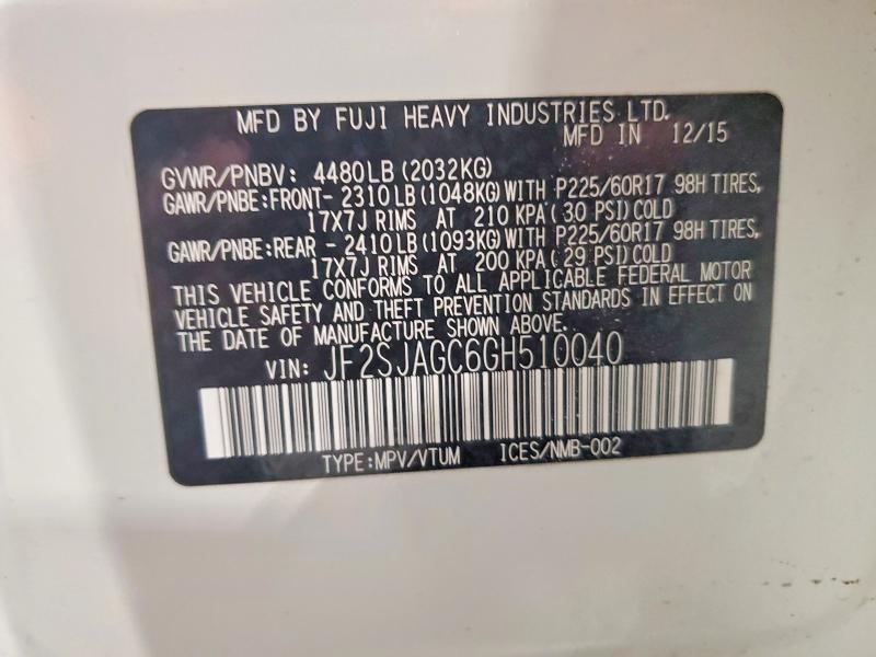 2016 Subaru Forester 2.5i Premium