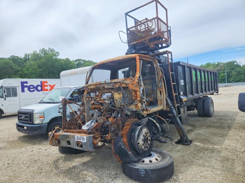 2009 Sterling Acterra Grapple Crane Truck
