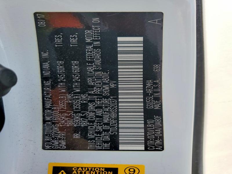 2017 Toyota Highlander xle