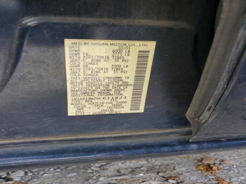 2006 Nissan Pathfinder s