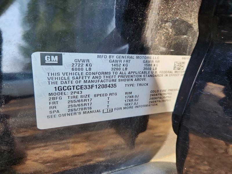 2015 Chevrolet Colorado Z71