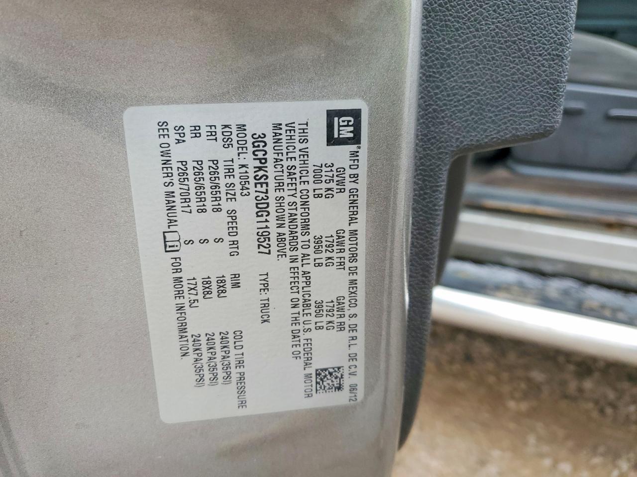 2013 Chevrolet Silverado K1500 LT