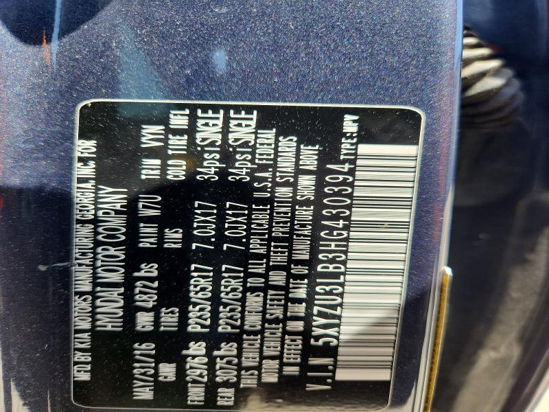 2017 Hyundai Santa fe Sport 2.4l