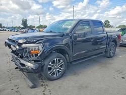 Salvage cars for sale from Copart Miami, FL: 2023 Ford F150 Supercrew