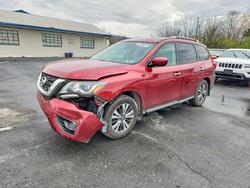 Salvage cars for sale from Copart Grantville, PA: 2017 Nissan Pathfinder s