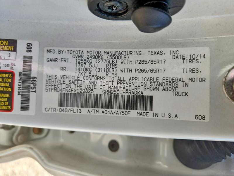 2015 Toyota Tacoma V6