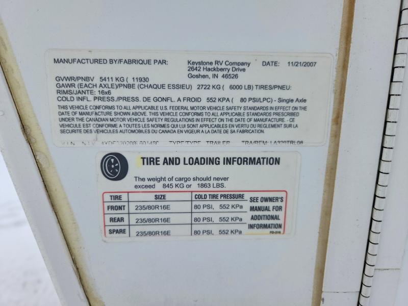 2008 Keystone Laredo