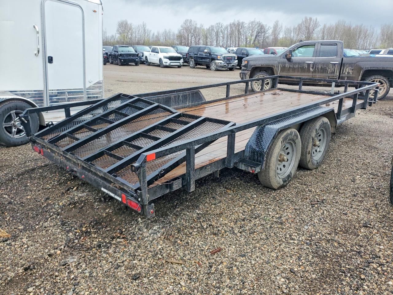 2021 Sure-Trac 2020 Sure Trac ST8218TAT-B-070 Utility Trailer
