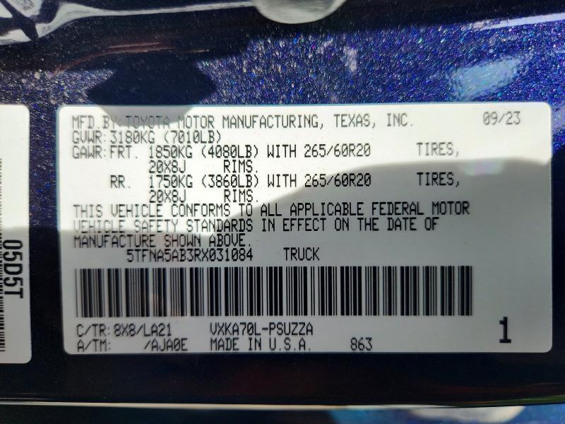 2024 Toyota Tundra Platinum