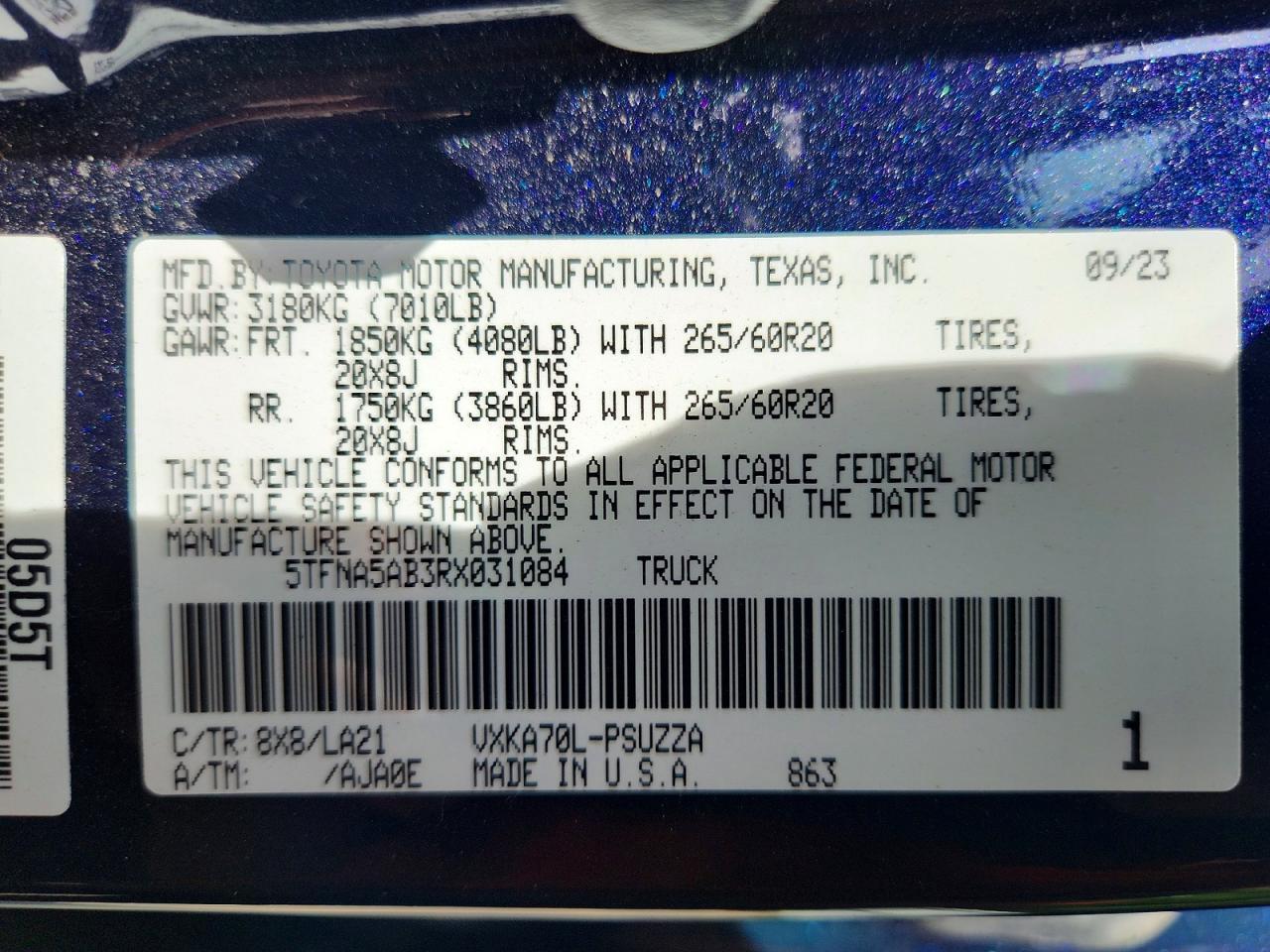 2024 Toyota Tundra Platinum
