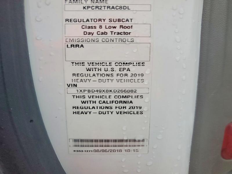 2019 Peterbilt 579 Semi Truck