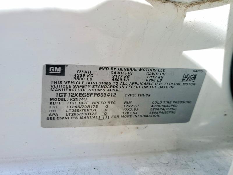 2015 GMC Sierra K2500 Heavy Duty