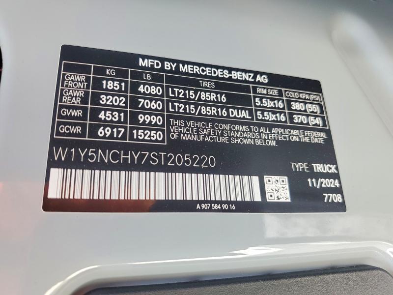 2025 Mercedes-Benz Sprinter 3500 Delivery van
