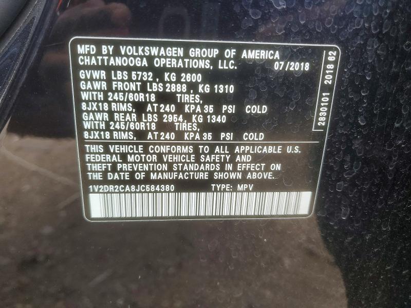 2018 Volkswagen Atlas se