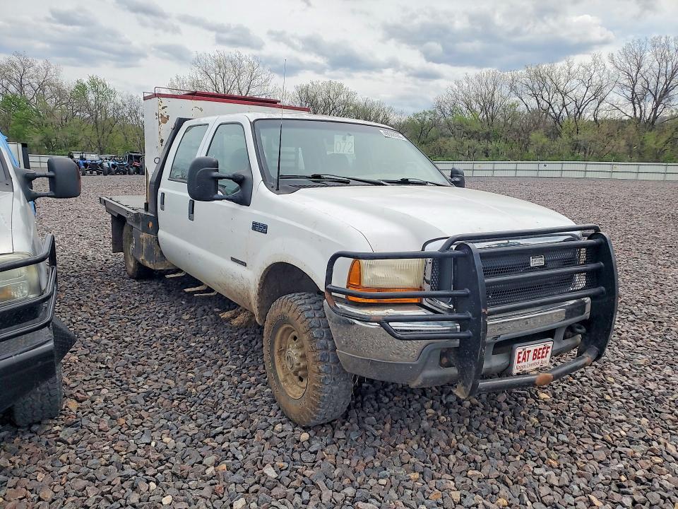 1999 Ford F350 Super Duty Flatbed Truck