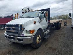 Salvage trucks for sale at New Britain, CT auction: 2015 Ford F750 Super Duty