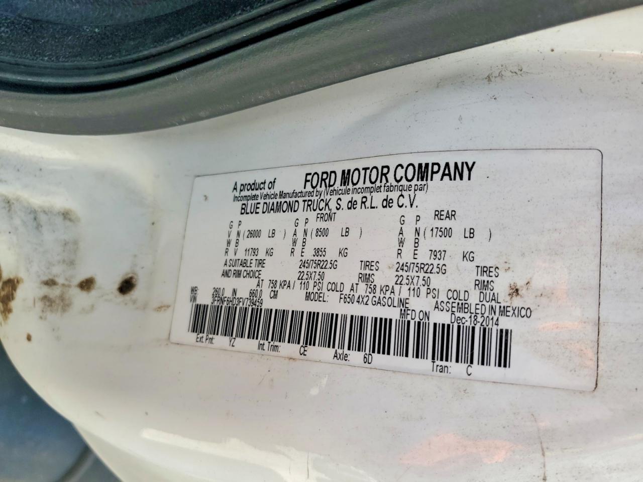 2026 Ford F650 Super Duty Refrigerated BOX Truck