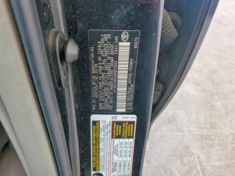 2009 Toyota Camry le