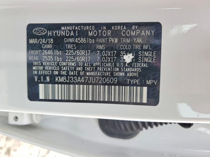 2018 Hyundai Tucson sel