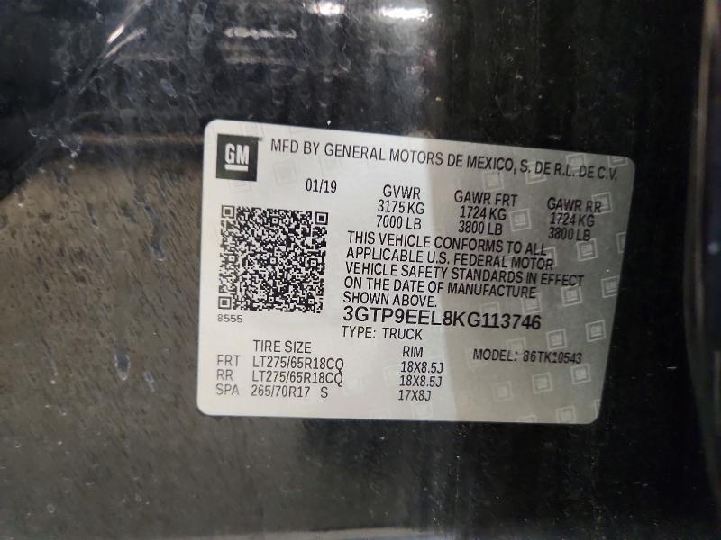 2019 GMC Sierra K1500 AT4