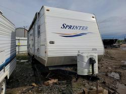 Keystone Trailer salvage cars for sale: 2007 Keystone 2007 Keystone Sprinter Camper