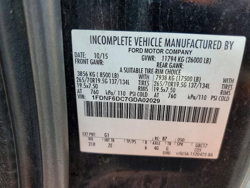 2016 Ford F650 Super Duty Rollback Truck