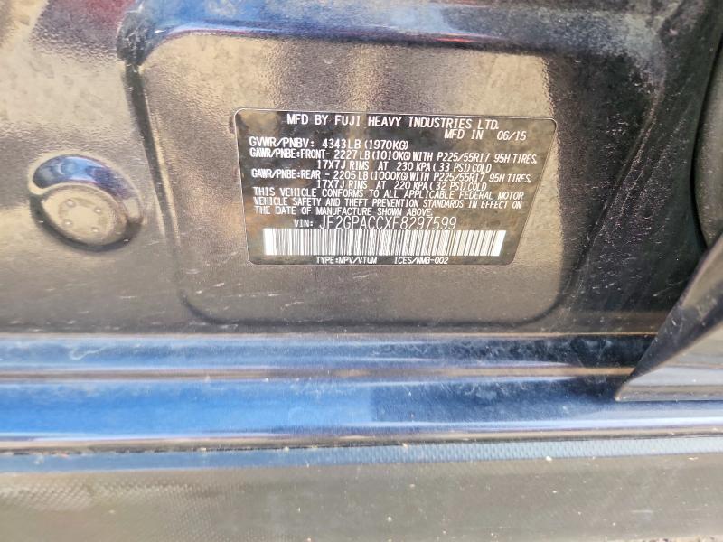 2015 Subaru Xv Crosstrek 2.0 Premium