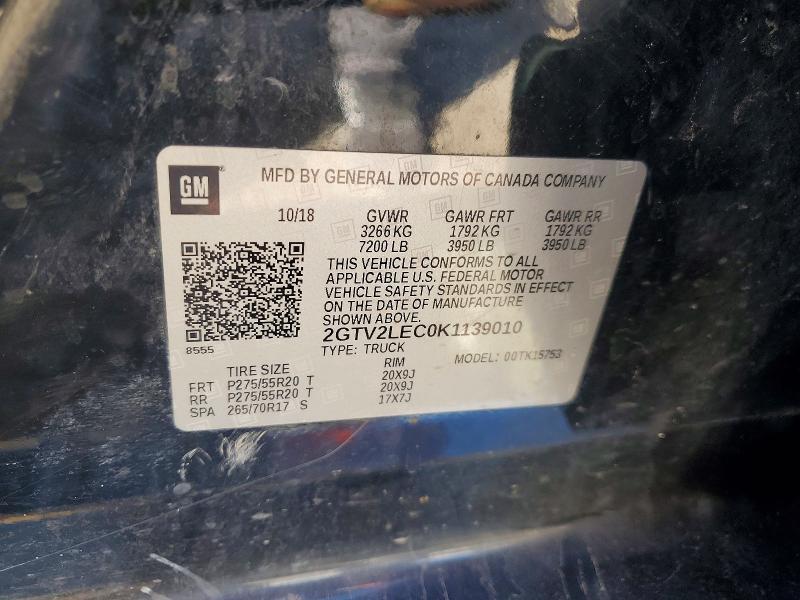 2019 GMC Sierra Limited K1500