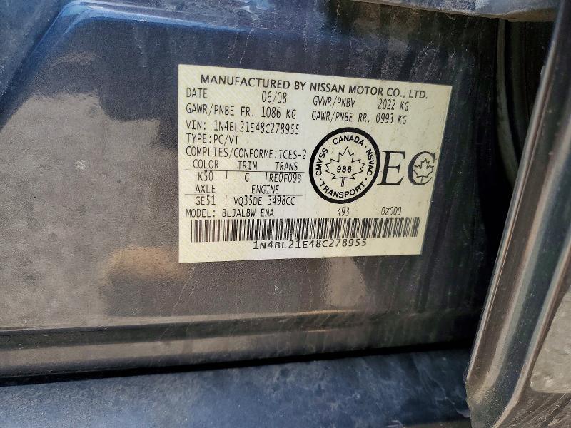 2008 Nissan Altima 3.5 se