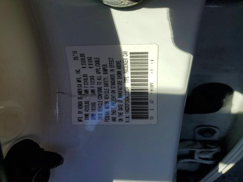 2016 Honda Accord lx