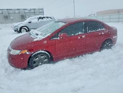 Honda salvage cars for sale: 2006 Honda Civic lx