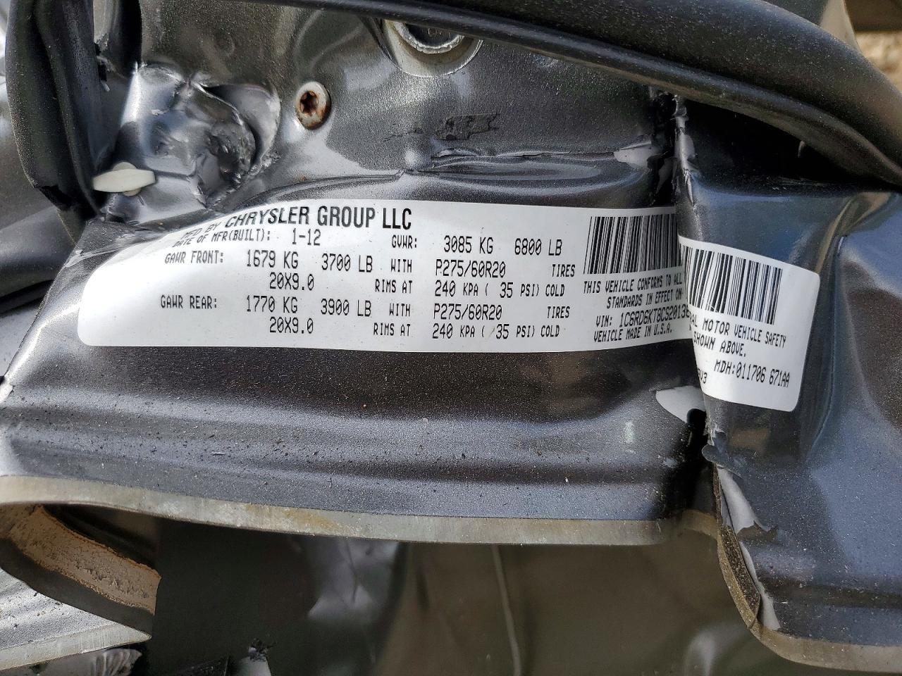 2012 Dodge RAM 1500 ST