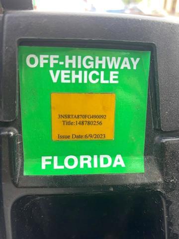 2015 Polaris Ranger Utility Vehicle