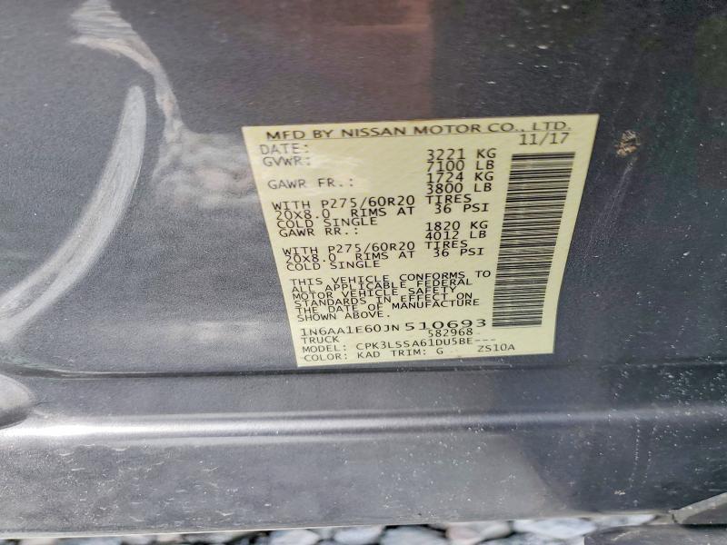 2018 Nissan Titan SV